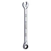 WESTWARD Combination Wrench: Alloy Steel, Chrome, 9/16 in Head Size, 9 1/8 in Overall Lg, Std (MPN 54PN80)