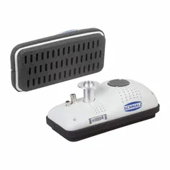 Foam-based vacuum gripping system with 45 suction cells for handling porous or irregular workpieces. Overall length 331 mm, width 130 mm. Normally Open valve configuration. Used in automated pick-and-place, packaging, and assembly applications.