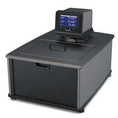 POLYSCIENCE Heated Circulator: 20.1 lpm Flow Rate, AP20H200-L11B, Heated, 24 in Overall Dp - Heating Circulators