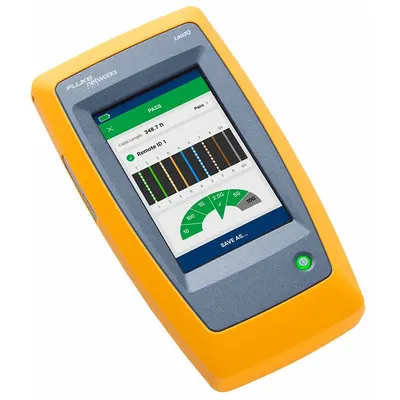 FLUKE NETWORKS Cable Network Tester: LinkIQ, Base Model, LIQ-100, Network, Twisted Pr - Copper Cable Qualification Testers