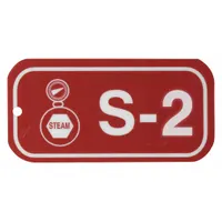 BRADY Lockout Tag: None/ No Header, S-2, Polystyrene, English, Plastic (MPN 105650)