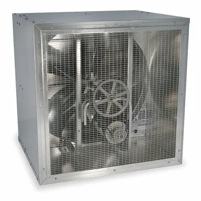 Dayton Cabinet Supply Fan, 30 in Blade, 1 hp, 9403 cfm, 115/208-230V AC - Cabinet Supply Fans