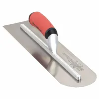 MARSHALLTOWN Rounded Front Trowel: Blade Material Carbon Steel, Blade Shape Round, 4 in Blade Wd (MPN MXS66RED)