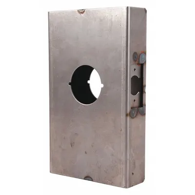 KEEDEX Weldable Gate Box: Gate Box, Steel, 1 Mounting Holes, Hardware Included - Gate Boxes