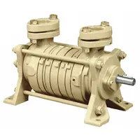 Liquid Ring Vacuum Pump: Monoblock, 2 Stage, 100 cfm, 28 in Hg Max Vacuum, 2 hp, Cast Iron, Bronze (MPN DV0016B-DA2)
