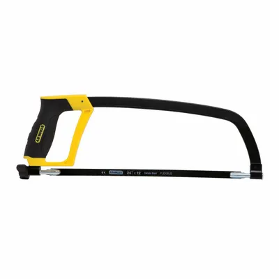 STANLEY Hacksaw: 12 in Blade Lg, Steel, 17 3/4 in Overall Lg, 24 - General Purpose Hacksaws
