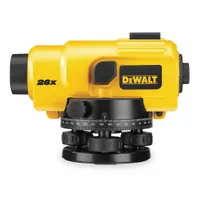 DEWALT Automatic Level Kit: Manual, 26X, 22 mm Aperture, 300 ft Working Range (Max), 3 Level Vials (MPN DW096PK)