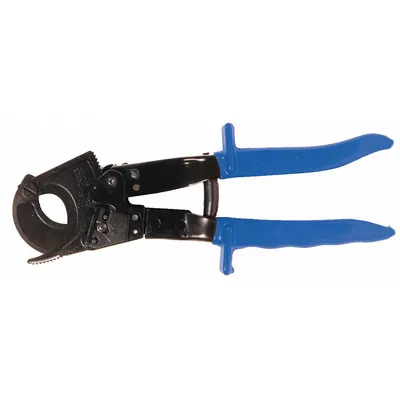 WESTWARD Cable Cutter: Steel Handle, Shear, For 500 kcmil Max Dia Data Cable - Ratcheting Electrical & Data Cable Cutters