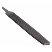 Machinists File: Rectangular, Smooth Cut, 10 in Lg without Tang, 1 in Wd, 1/4 in Thick, 4 Cut Edges