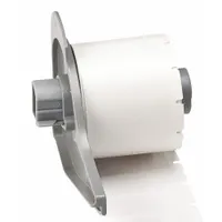 Wraparound Label: 1 1/2 in x 1/2 in, 1/2 in, Vinyl, White (Matte), For 10 AWG to 4 AWG Wire Gauge (MPN M7-29-427)