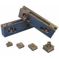 MITEE-BITE Vise Jaw Set: 4 in L x 1 in W x 1.48 in H, 2 PK (MPN 32044)