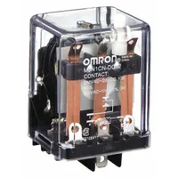 OMRON General Purpose Relay: Socket Mounted, 10 A Current Rating, 12V DC, SPDT, 5 Pins/Terminals (MPN MJN1C-N-DC12)