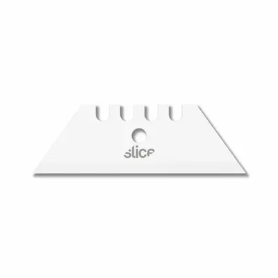 SLICE Utility Blade: 2 7/16 in Blade Lg, 3/4 in Blade Wd, 0.031 in Blade Thick - Straight-Edge Standard-Tip Replacement Utility Blades