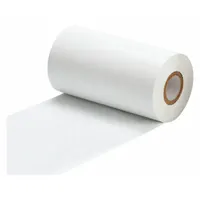 Single-Color Printer Ribbon: 5 1/8 in x 984 ft, White, Resin, R4400 (MPN R4404-WT)