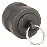 Dust Plug: 3/4 in Coupling Size, 70 psi Max. Working Pressure @ 70 F, 1 5/8 in Overall Lg, EPDM (MPN 75PL)