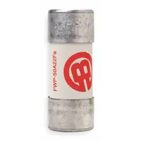 Semiconductor Fuse: FWP Series, Fast-Acting, 63 A, 700 V AC, 700 V DC DC Volt Rating, Non-Indicating (MPN FWP-63A22F)