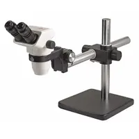 ACCU-SCOPE Microscope: Stereo, Binocular, 0.67X to 4.5X, 22 mm Optical Field of View, 10 in x 10 in (MPN 3075-BS)