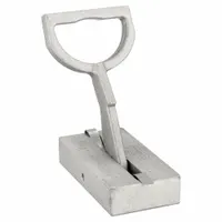 MAG-MATE Manual Lifting Magnet: Manual Lifting Magnet, 125 lb Max Load Capacity, Ceramic, Pull Lever (MPN B250)