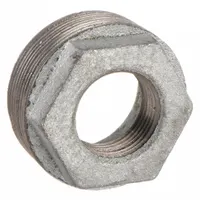 ANVIL Metal Pipe Straight: Straight, 175 psi @ 150° F, 1 1/2 in x 1/2 in, Cast Iron, Made in USA (MPN 0319907523)