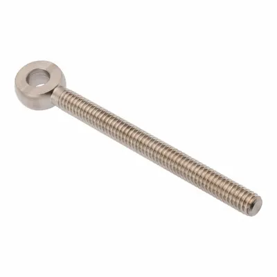AMPG Fixed Rod End: Stainless Steel, Plain, 3 1/2 in Hole Center-to-End Lg - Stainless Steel Male Threaded Fixed Rod Ends