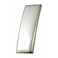 This metallic insignia features a smooth LT bar design in silver finish. Constructed from metal with a width of 1 inch, it attaches via a clutch pin. Typically used on uniforms to denote rank.
