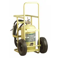 BUCKEYE Wheeled Fire Extinguisher: 65 lb Extinguisher Capacity, 4A:60B:C, Halotron (MPN 76500)