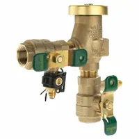 WATTS Anti-Siphon Backflow Preventer: 3/4 LF800M4-QT-FZ, FNPT x FNPT, For Water Media, 33°F – 140°F
