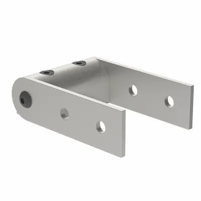 80/20 Universal Standard Structural Pivot: 120 mm x 120.7 mm, 40 Series, For 10 9/64 mm Slot Wd - Structural Pivot Joint Assemblies