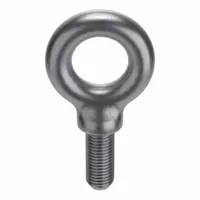 Machinery Eye Bolt: With Shoulder, Steel, Plain, 1"-8 Thread Size, 2 1/2 in Thread Lg (MPN K2030)