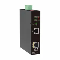 EATON TRIPP LITE Injector: Desktop/DIN Rail/Rack/Wall, RJ45 (Female), RJ45 (Female), Black, Metal (MPN NPOEI-60W-1G)