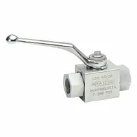 PARKER High Pressure Hydraulic Ball Valve: Not Lockable, 6.73 in Handle Lg, Two-Way Ways, Delrin, BV (MPN BVHP12SSS1V)
