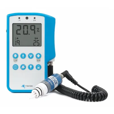 MAXTEC Oxygen Monitor: AA Battery Size (MPN R230P01) - Oxygen Purge Monitor Kits