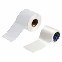 Label and Laminating Kit: Label and Laminating Kit, Polyester, White, Permanent Adhesive, 3 in Wd (MPN J20-261-2569-KT)