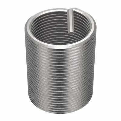 HELI-COIL Helical Insert: Tanged Tang Style, Free-Running, 1 1/2"-12 Thread Size - Free-Running Tanged Helical Inserts
