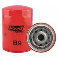 BALDWIN FILTERS Oil Filter: B9, 13/16"-16 Thread Size, 5 3/8 in Overall Ht, 3 11/16 in Outside Dia