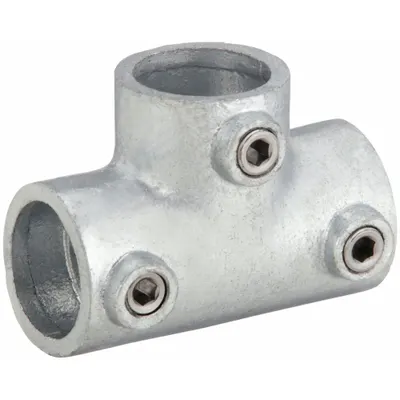 OEM Structural Pipe Fitting: Three-Socket Tee, Tee, 1 in For Pipe Size, Cast Iron - Cast Iron Crosses & Tees