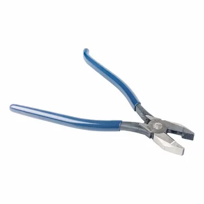 KLEIN TOOLS Ironworker's Pliers: Square, 9 1/4 in Overall Lg, 1 1/4 in Jaw Lg, 1 1/8 in Jaw Wd - Standard Ironworker's Pliers