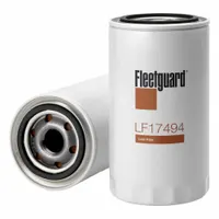 FLEETGUARD Automotive Oil Filter: B7379, LF17494, 7 15/16 in Overall Ht, 12 5/16 in Overall Lg, Oil