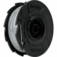 MAKITA Rebar Tie Wire: 21 ga, 328 ft Coil Lg, Steel, 3 Wraps Per Tie, Globally Sourced, 50 PK (MPN 191A57-9)