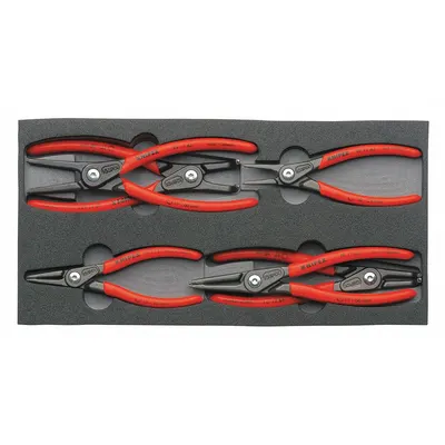 KNIPEX Retaining Ring Plier Set: External/Internal - Internal & External Retaining-Ring Pliers Sets