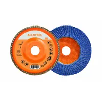 WALTER SURFACE TECHNOLOGIES Angle Grinder Grinding Wheels: Type 29, 7 in x 5/8"-11, 36 Grit, 10 PK (MPN 15L713)