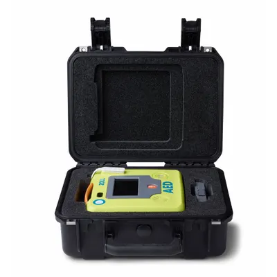 ZOLL Small Rigid Case: Small Rigid Case, Cotton/Nylon/Plastic/Rubber/Vinyl, Black - Hard Cases for AEDs