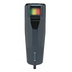 Coalescing filter for removal of oil aerosols and particulates from compressed air systems. Features 1 in NPT connection, 0.01 micron filtration rating, flow capacity of 178 cfm, and maximum operating pressure of 250 psi. Suitable for pneumatic controls, instrumentation, and other applications requiring sterile air.