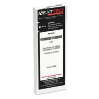 NEXTTEQ Detector Tube: NEXTEQ NX-1000, HF, Gas Detection Tube, Hydrogen Fluoride ( HF ), 10 PK (MPN NX166)