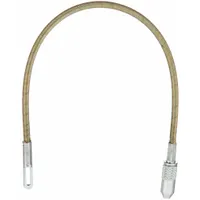 GREENLEE Fish Tape Flexible Leader: Steel, Metal Eyelet End, 400 lb Max Pull, 12 in Lg (MPN 439-1)
