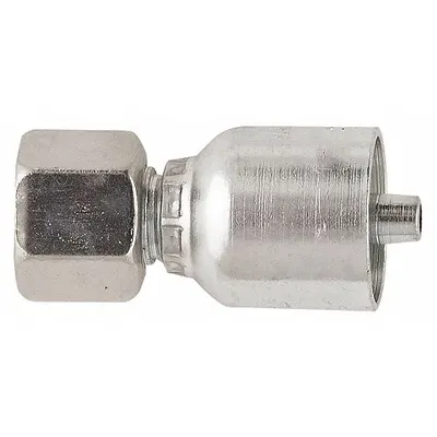 PARKER 1CA43-6-4 Straight Crimp Hydraulic Hose Fitting - Parker Crimp Hydraulic Hose Fittings with Metric Connection