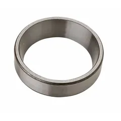 Inch-system tapered roller bearing cup made of alloy steel. Cup width and overall width are 1.187 in. Designed for use with compatible cone part number 64432. Commonly applied in gearboxes, conveyors, and other industrial machinery to support combined radial and axial loads.