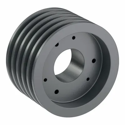 OEM V-Belt Pulley: B64 - Bushed-Bore Cast-Iron V-Belt Pulleys