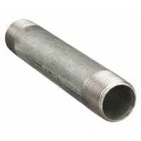 Pipe Nipple: 1 1/4 in Nominal Pipe Size, 11 1/2 in Lg, Schedule 40, Galvanized Steel, Welded (MPN 0331032201)
