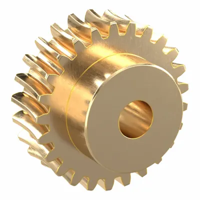KHK GEARS Worm Wheel: Reduction Ratio 25, Module m 2, Right Hand, 20° Pressure Angle - Metric Worm Wheels